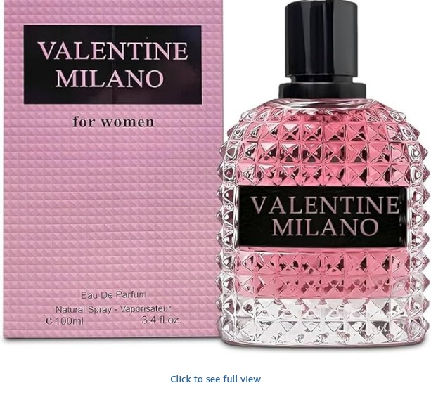 Sapphire’s choice Valentine Milano Perfume | Valentine Milano Eau De Parfum for Women 100ml with Perfume Oil | Vanilla, Bergamot and Jasmine Fragrance | Perfume for Women 100ml